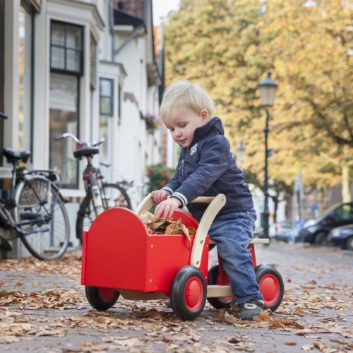 New Classic Toys Dreirad aus Holz Rot